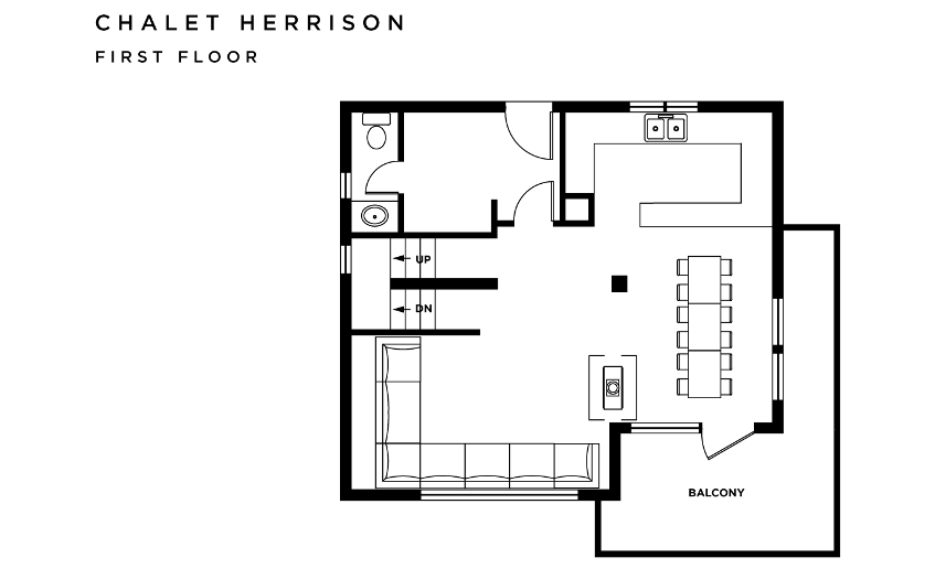 Chalet Herrison Les Arcs Floor Plan 2
